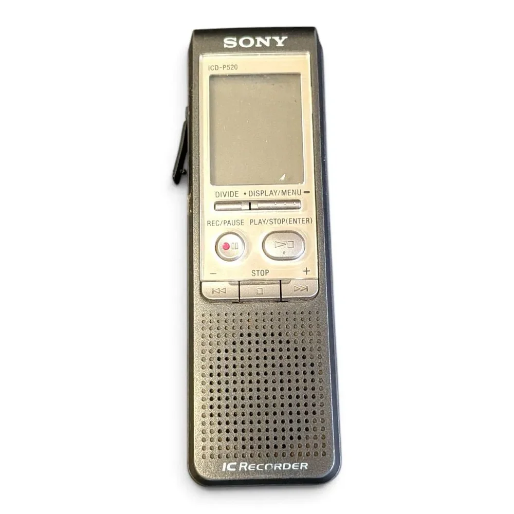 Sony ICD-P520 Digital Voice Recorder **As Is - Untested